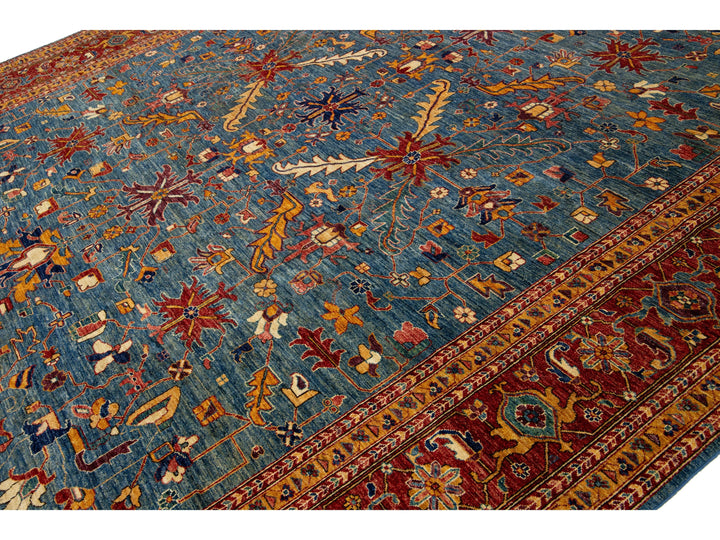 Modern Serapi Wool Rug 12 X 15