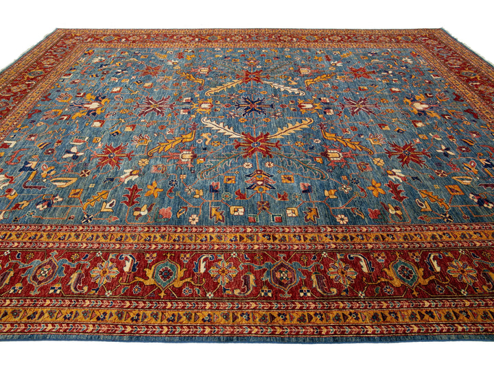 Modern Serapi Wool Rug 12 X 15