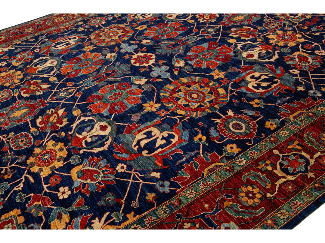 Modern Serapi Wool Rug 12 X 15