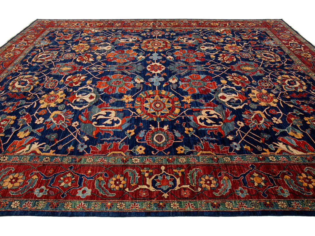 Modern Serapi Wool Rug 12 X 15