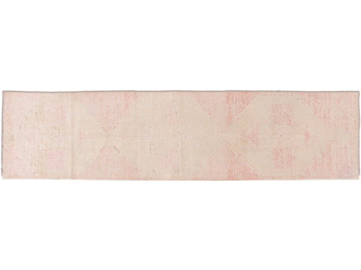 Vintage Turkish Wool Runner 3 X 12