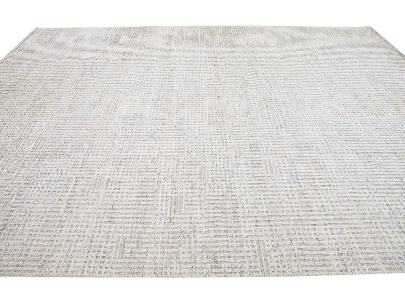 Modern Moroccan Wool Rug 10 X 14