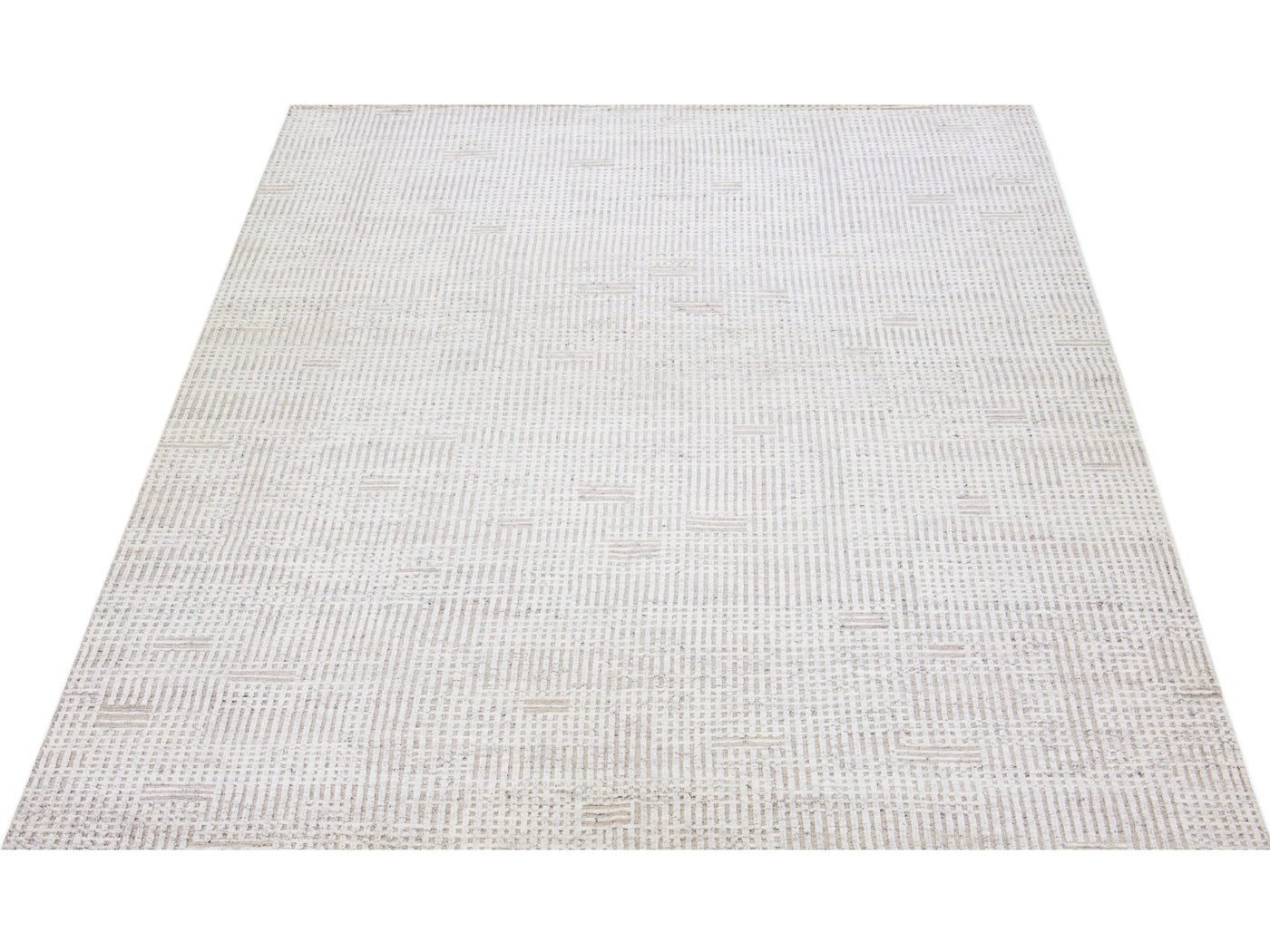 Modern Moroccan Wool Rug 10 X 14