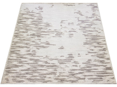 Modern Moroccan Wool Rug 12 X 15