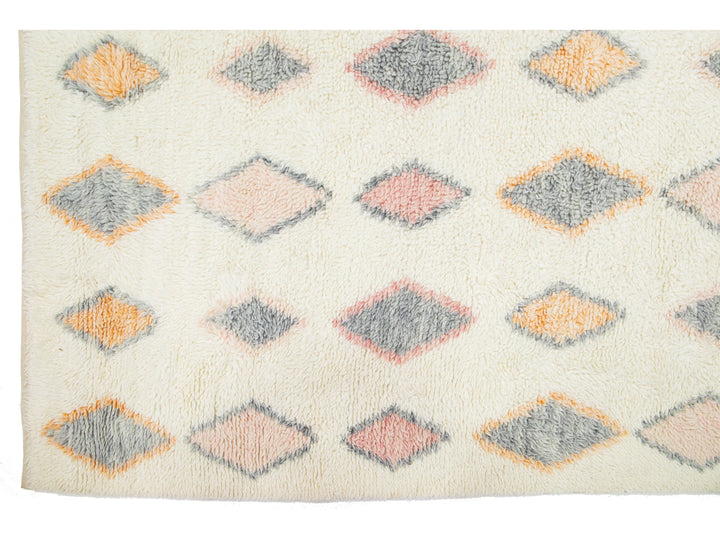 Modern Moroccan Wool Rug 11 X 14