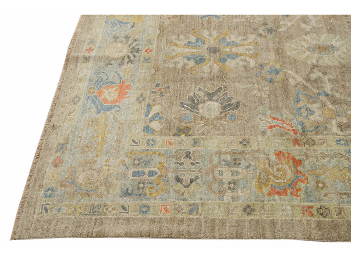 Modern Sultanabad Wool Rug 6 X 10