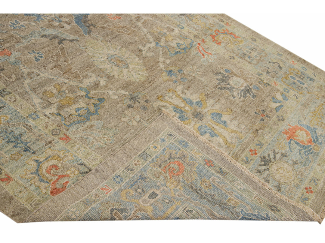 Modern Sultanabad Wool Rug 6 X 10