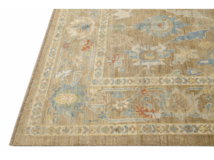 Modern Sultanabad Wool Rug 6 X 9
