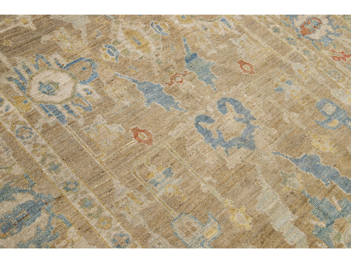 Modern Sultanabad Wool Rug 6 X 9