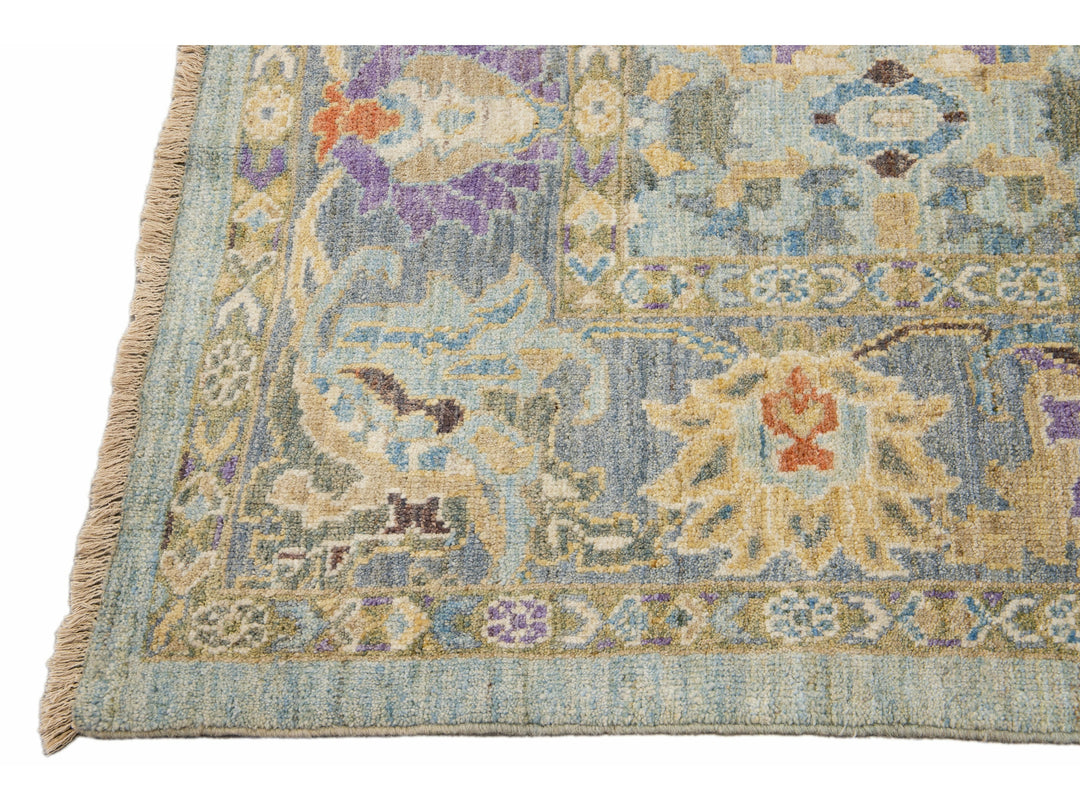Modern Sultanabad Wool Rug 4 X 6