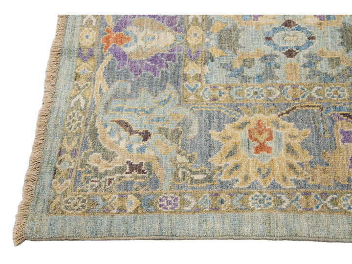 Modern Sultanabad Wool Rug 4 X 6