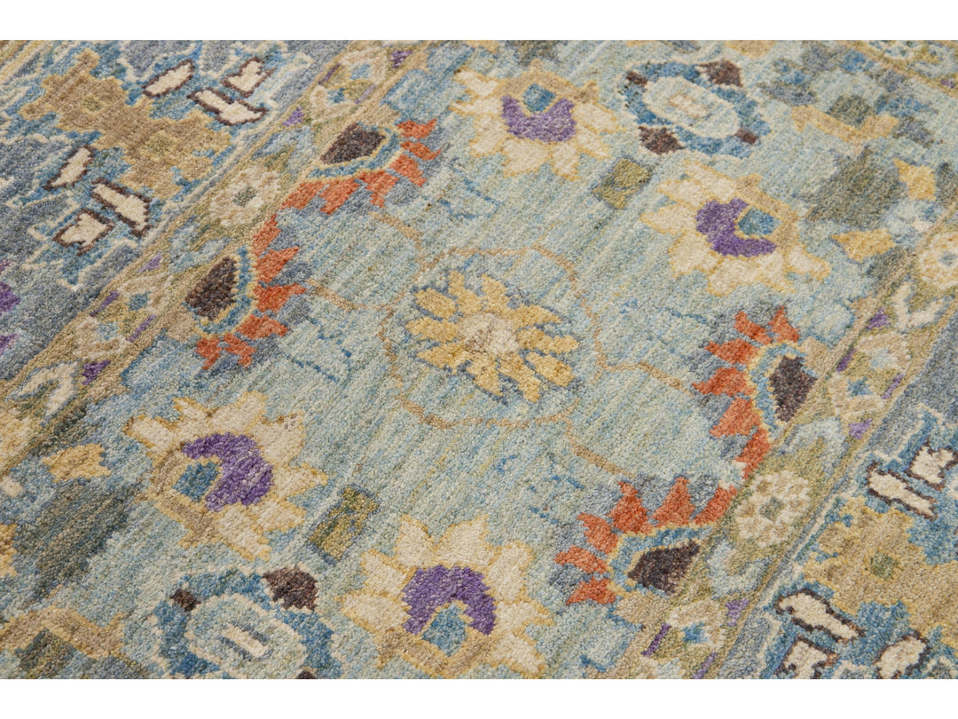 Modern Sultanabad Wool Rug 4 X 6