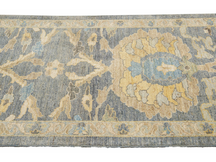 Modern Sultanabad Long Wool Runner