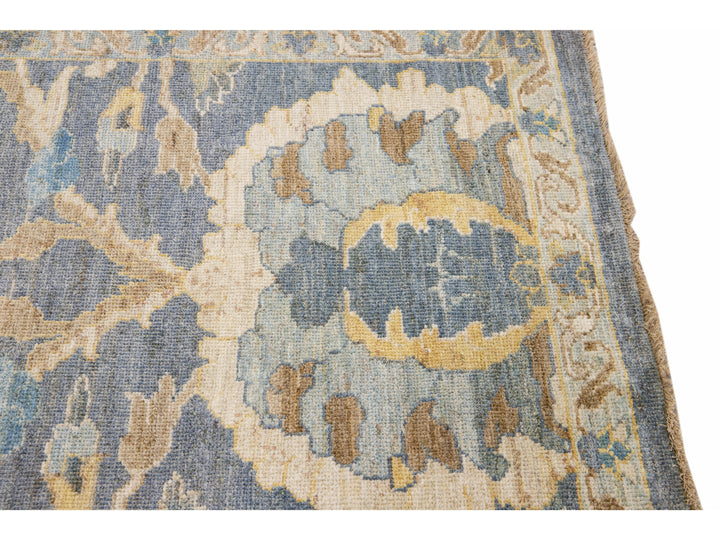 Modern Sultanabad Long Wool Runner 4 X 21