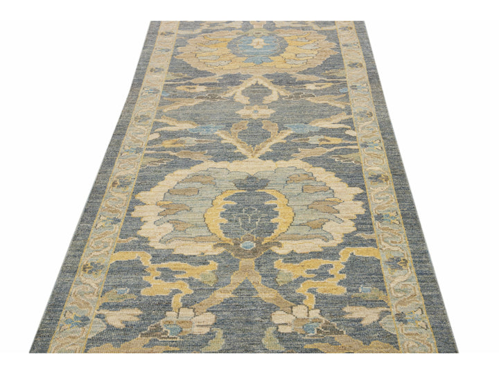 Modern Sultanabad Long Wool Runner