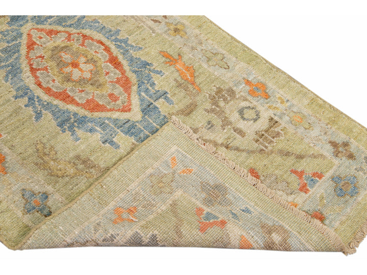 Modern Sultanabad Long Wool Runner 3 X 16