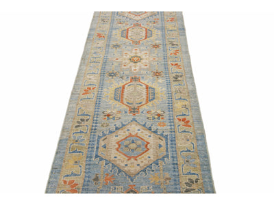 Modern Sultanabad Wool Long Runner 3 X 22