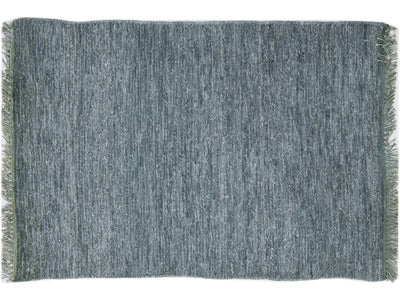 Modern Soumak Style Custom Wool Rug