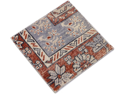Modern Floral Style Custom Rug