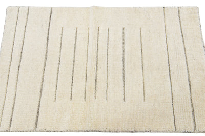 Modern Moroccan Style Wool Custom Rug