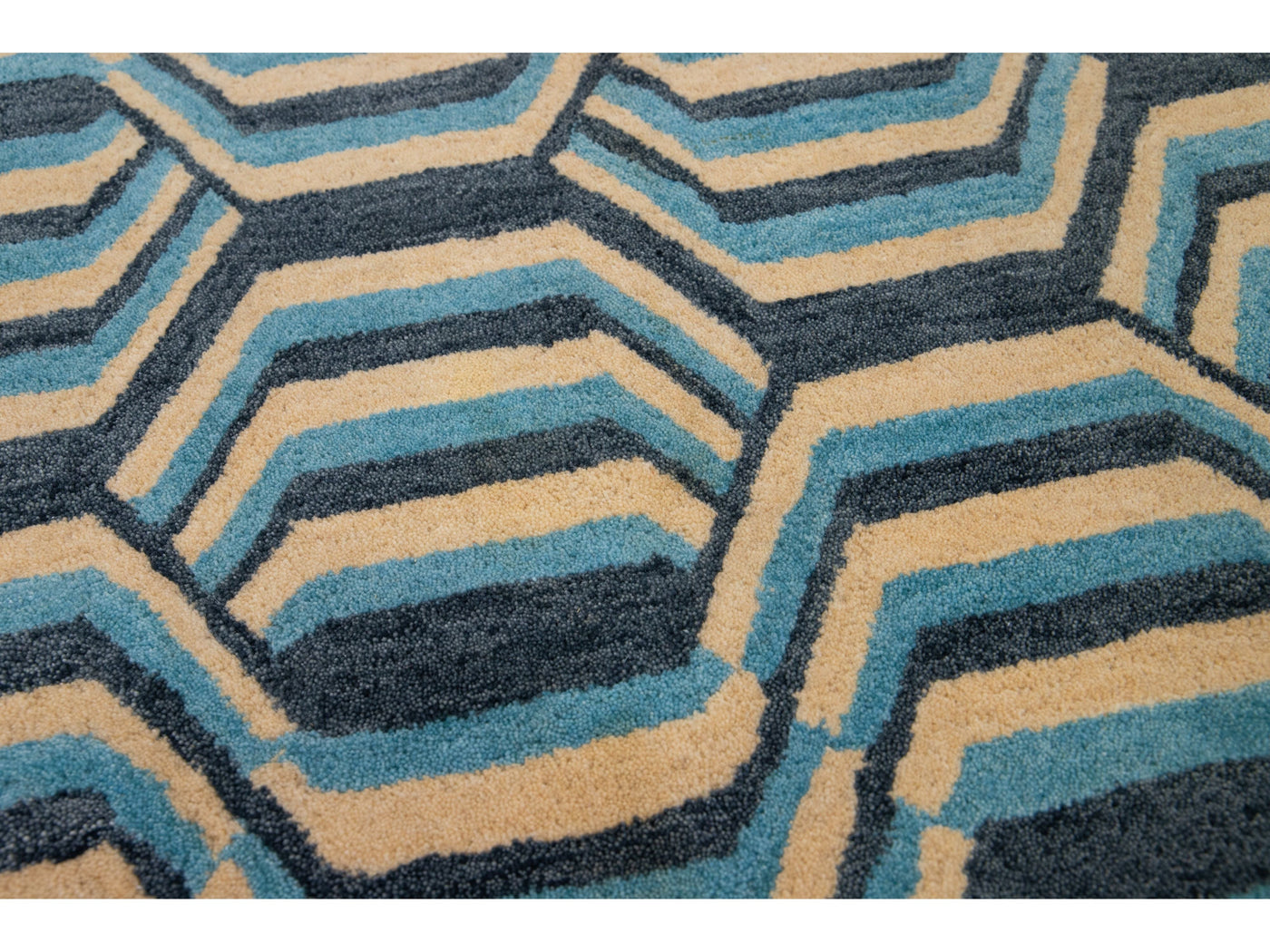 Modern Freestyle Wool Custom Rug