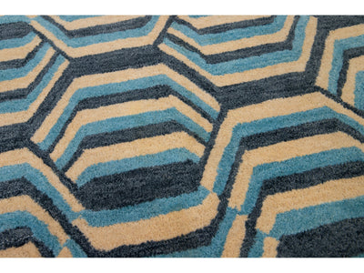 Modern Freestyle Wool Custom Rug