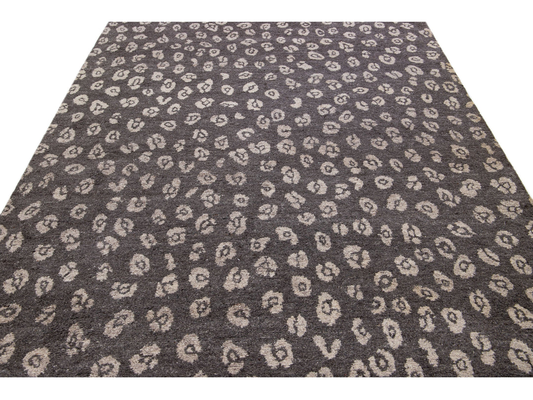 Modern Moroccan Wool Rug 8 X 10