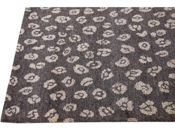 Modern Moroccan Wool Rug 8 X 10