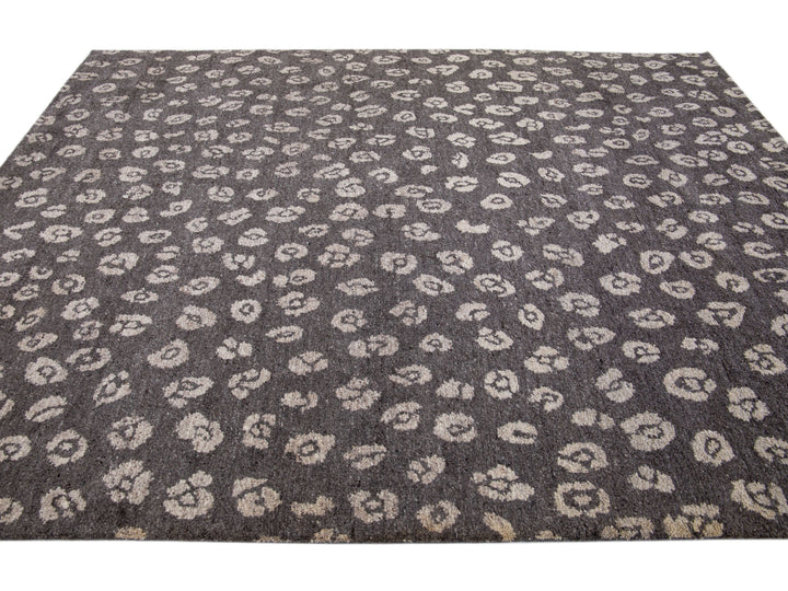 Modern Moroccan Wool Rug 8 X 10