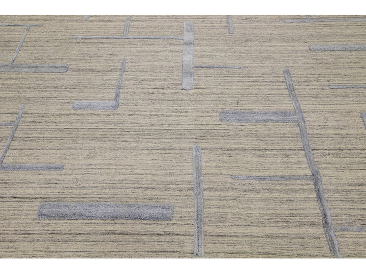 Modern Wool Rug 8 X 10