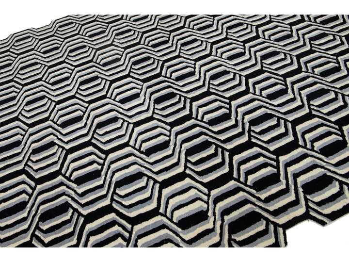 Modern Freestyle Wool Rug 8 X 10