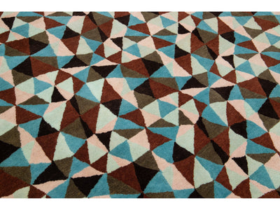 Modern Mosaico Wool Rug 8 X 10