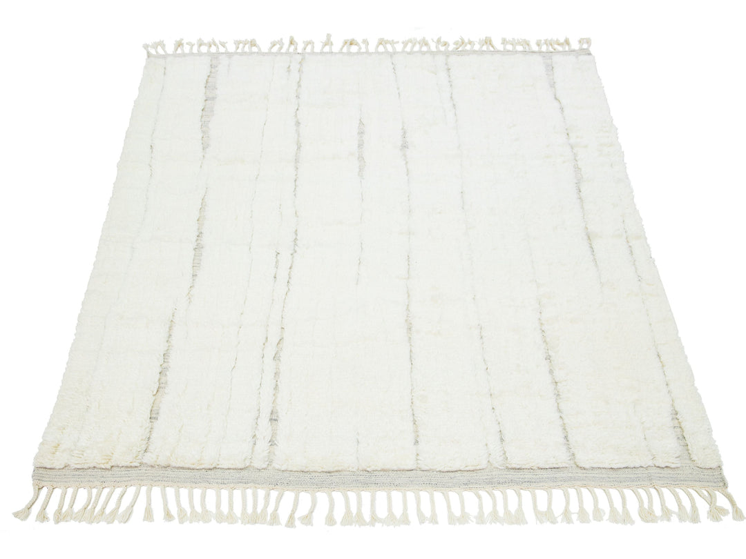Modern Moroccan Wool Rug 8 X 10