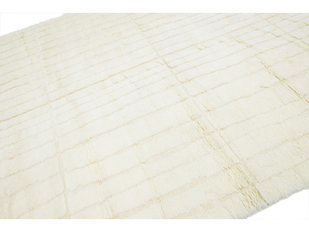 Modern Moroccan Wool Rug 8 X 10