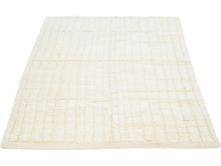 Modern Moroccan Wool Rug 8 X 10