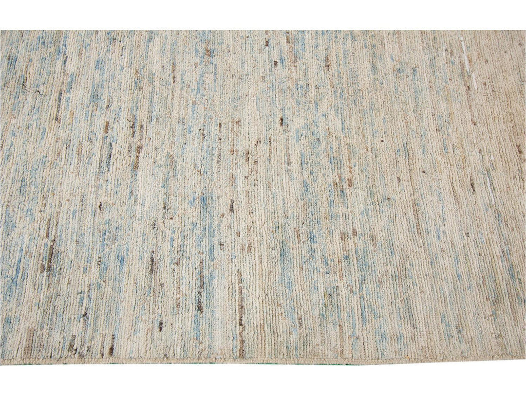 Modern Moroccan-Style Wool Rug 7 x 10