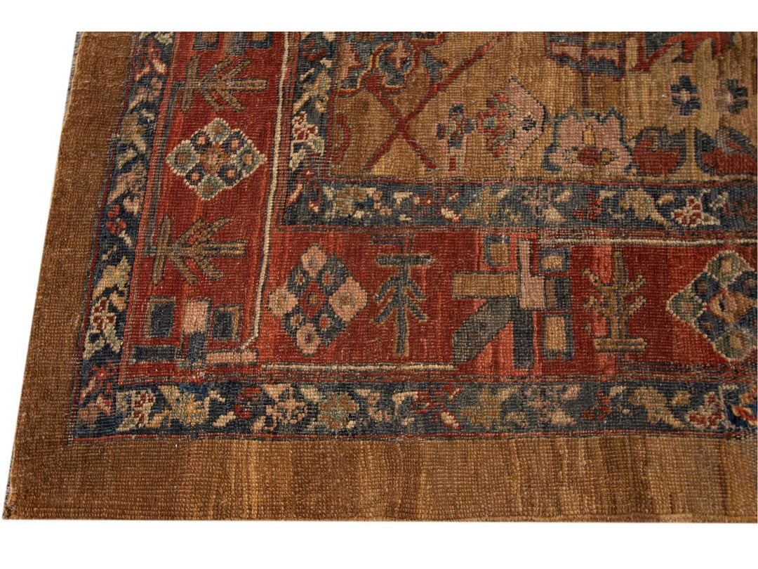 Vintage Persian Tribal Bakshaish Rug 8 X 10