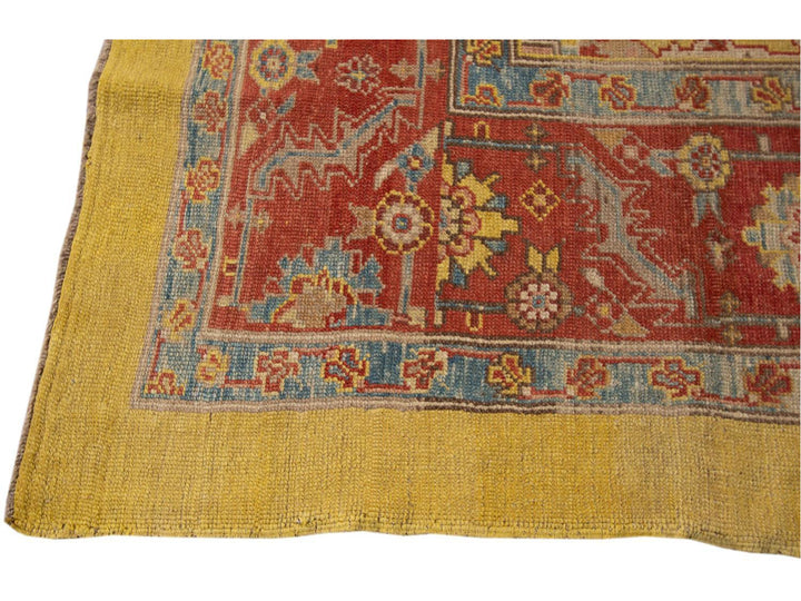 Vintage Bakshaish Tribal Wool Rug 11 X 13