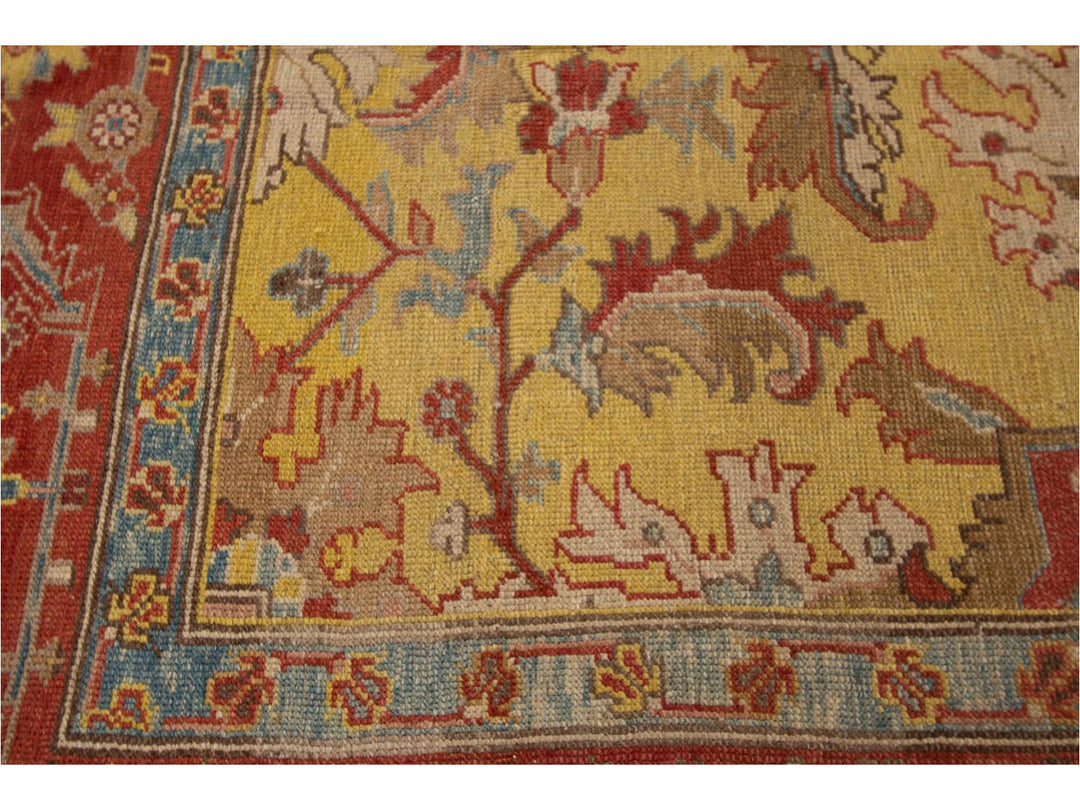 Vintage Bakshaish Tribal Wool Rug 11 X 13