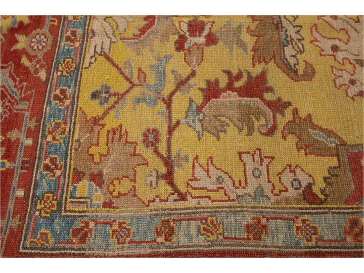 Vintage Bakshaish Tribal Wool Rug 11 X 13