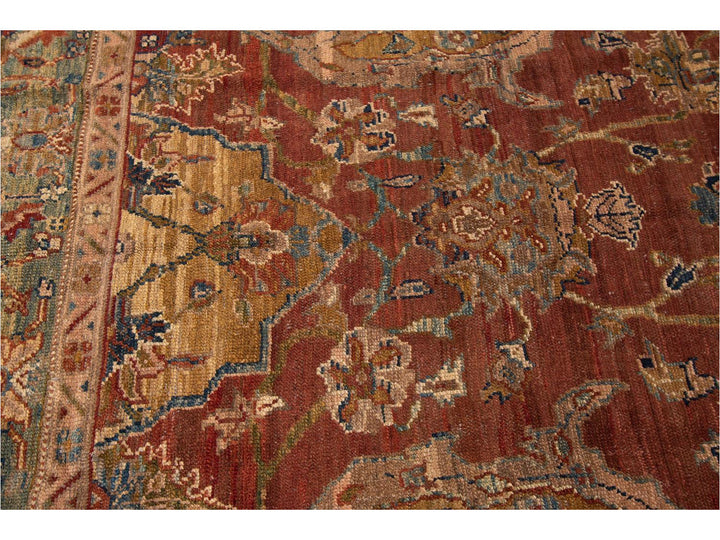 Vintage Bakshaish Tribal Wool Rug 9 X 11