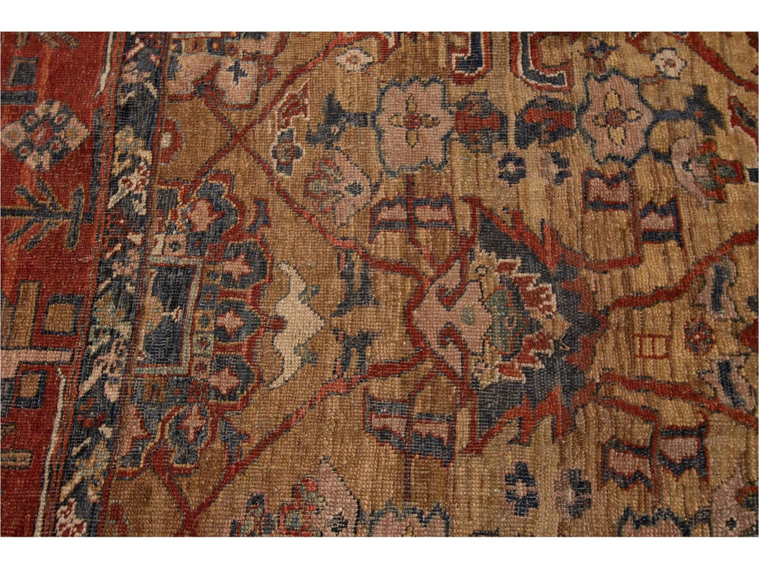 Vintage Persian Tribal Bakshaish Rug 8 X 10