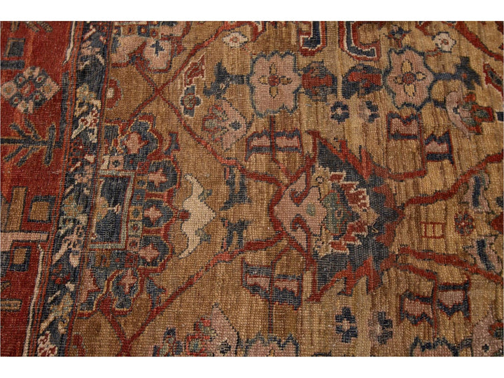 Vintage Persian Tribal Bakshaish Rug 8 X 10