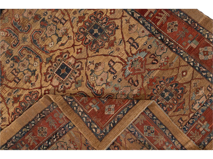 Vintage Persian Tribal Bakshaish Rug 8 X 10