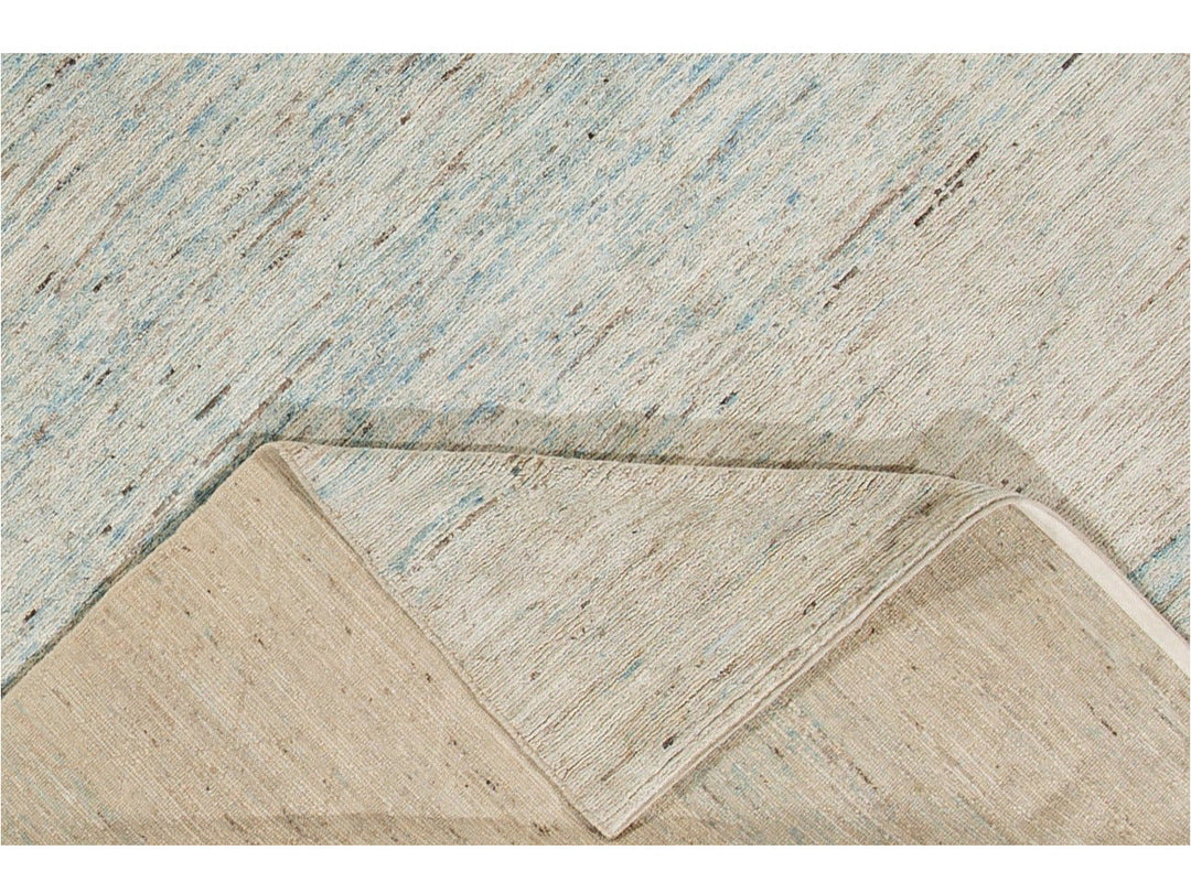 Modern Moroccan-Style Wool Rug 7 x 10