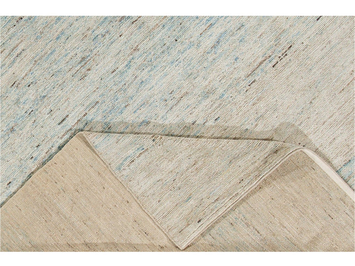 Modern Moroccan-Style Wool Rug 7 x 10