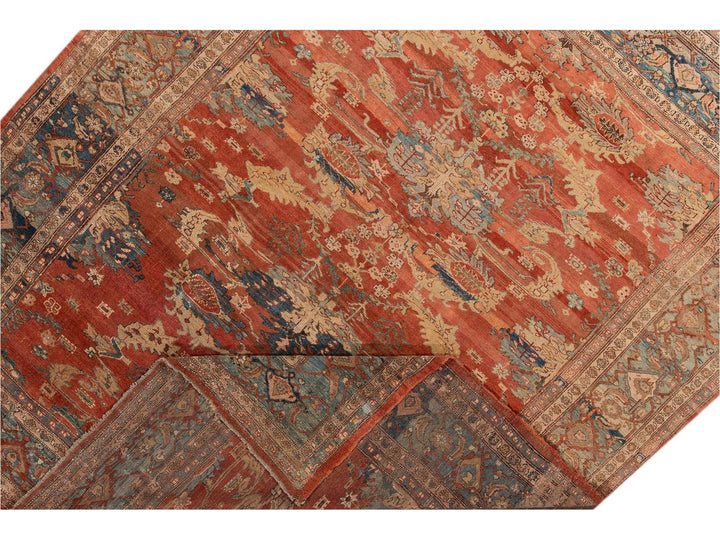 Vintage Persian Tribal Bakshaish Rug 10 X 12