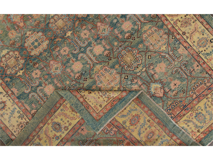 Vintage  Bakshaish wool  Rug, 11' X 14'
