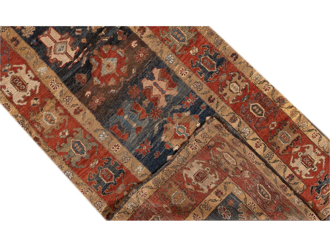 Vintage Tribal Bakshaish Rug, 4x10