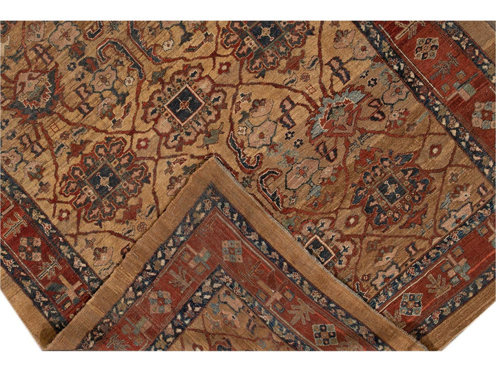 Vintage Persian Tribal Bakshaish Rug 8 X 10